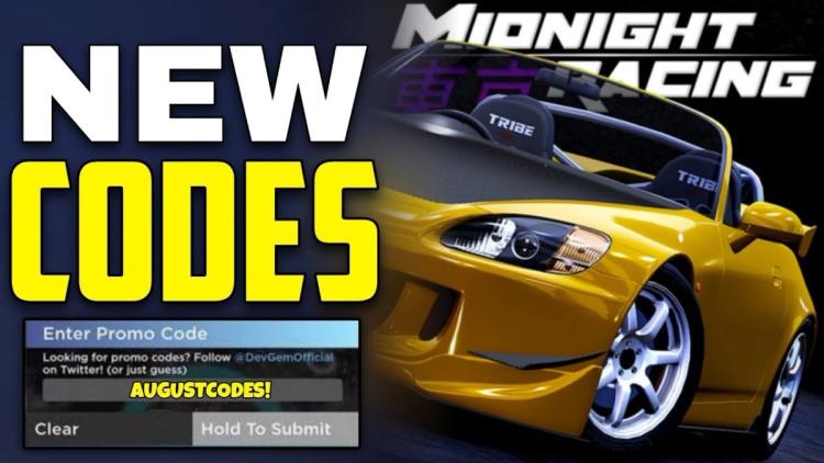 Tổng hợp code game Midnight Racing Tokyo tháng 06/2025